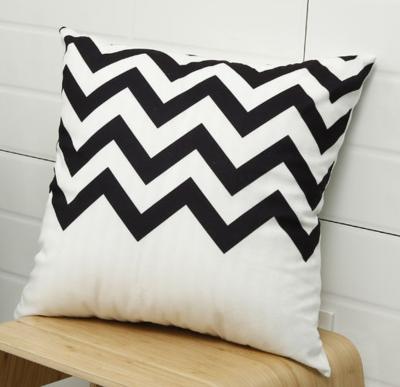 China Anti-static Outdoor Soft Microfiber Cushion Case With Zipper Latest Home Decor Design Block Printing Cushion Cover Pillow Case for sale