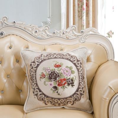 China Jacquary cover Cushion cover, wholesale European luxury anti-static decorative home chair cushion pillow case for sale