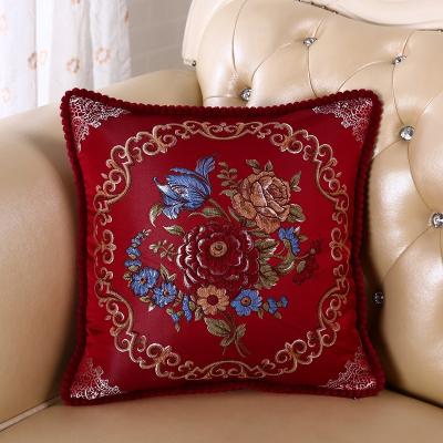 China Manufacturers jacquary cushion cover anti-static for girl's room, pillow covers home decor luxury for sale