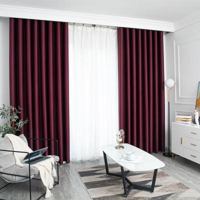 China Royal Blackout Classic Quality Blackout Living Room Curtain, Home Textiles Polyester Soundproof Curtains For Home for sale