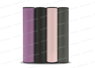 China Custom Made TPE Yoga Mat Foldable , Eco Durable Colorful Cushioned Yoga Mat for sale