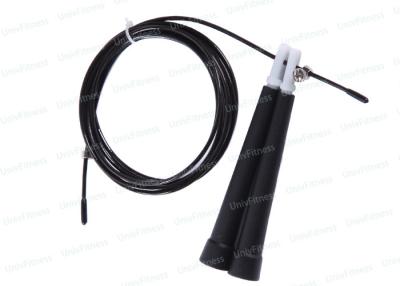 China Cable Speed Athletic Jump Rope / Speed Skipping Rope For Weight Loss Core Training for sale