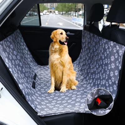 China Non-slip Scratchproof Waterproof Hammock For Dog Backseat Protection From Dirt Fur Goods Pets Seat Covers Dog Car Seat Cover for sale