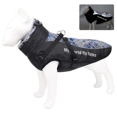 China Winter Sustainable Vest With Dog Clothes Jacket Snow Waterproof For Warmth Coat Fleece Comfortable Warm Coating Easy On Dogs Clothes for sale