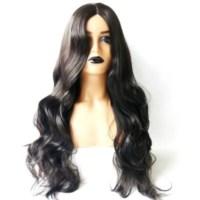 China Deep Wave Hair Wigs 68cm Wigs For Women Gold Color Curly Hair Long Wig for sale