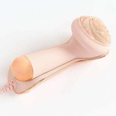 China DEEP CLEANSING Cleanse Silicone Face Scrubber And Cleanser Gentle Exfoliating And Massage , Inductive Filling for sale