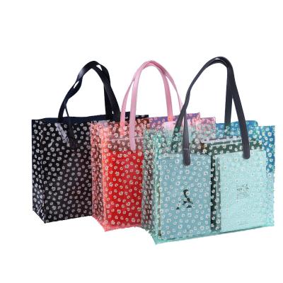 China Tote OEM competitive price handle birthday gift bag chinese new year luxury pvc small gift bag for sale