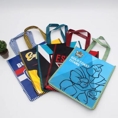 China Environmental protection Manufacturer Produce Eco Opp Film Non-Woven Fabric Reusable Shopping Grocery Fruit Tote Bags for sale