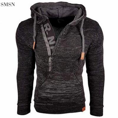 China Wholesale Sweater Mixed Hooded Pullover Anti-wrinkle Long Color Sleeve Sweater Plus Size Men's Hoodies for sale