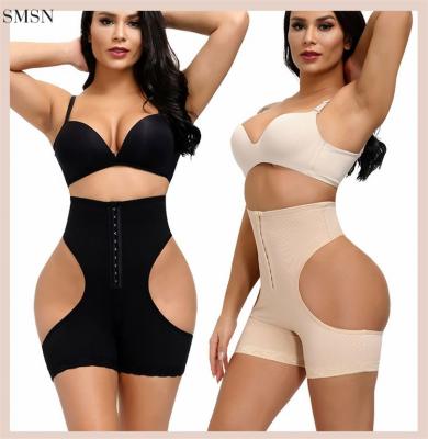 China Seamless Breathable High Waist Tummy Control Increase Hip Shaper Butt Lifter Shapewear For Women for sale