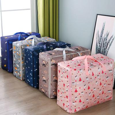 China Durable Large Closet Collapsible Oxford Cloth Comforter Clothes Foldable Storage Bags Oxford Bag Shelving for sale