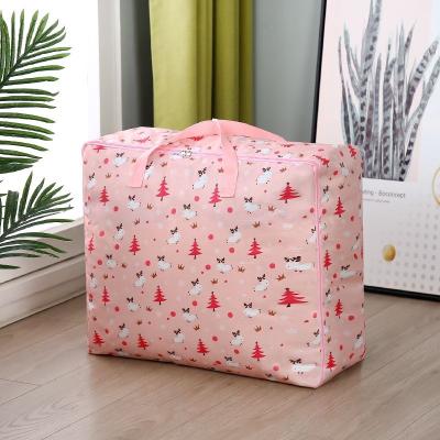 China Viable Cabinet Folding Comforter Folding Clothes Cover Other Storage Oxford Jumbo Bag Under Bed Storage Bag for sale