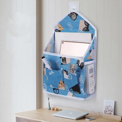 China Wholesale Viable Foldable Hanging Storage Bag Baby Over Door Hanging Organizer With Hooks for sale