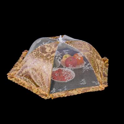 China Stckable Sustainable Fruit Fresh Keeping Plastic 5 Layer Food Cover Net Food Cover for sale