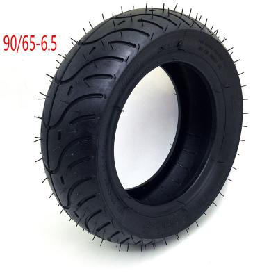 China Front Tire 90/65-6.5 Rubber and Bent Valve Inner Tube Fits 49cc Mini Dirt Bike e Scooter Mini Moto for sale