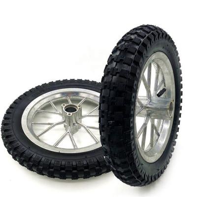 China One Rims+Tyres 12.5 x 2.75 Rear Wheel and Front Wheel 47 49cc Mini PIT Monkey Pocket Dirt Bike 2.50-10 for sale