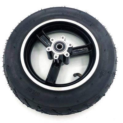 China Rubber wheel 10x2.125 rim 10 inch scooter wheel hub aluminum alloy wheel sight for 10x2.125 tire electric scooter for sale