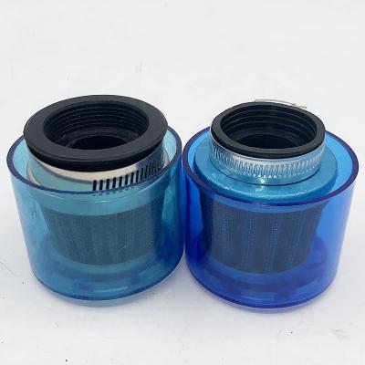 China Air Filter 38mm 42mm Air Pod Plastic Waterproof Air Pod / Filter For Small Dirt Bike / Mine Bike Use for sale