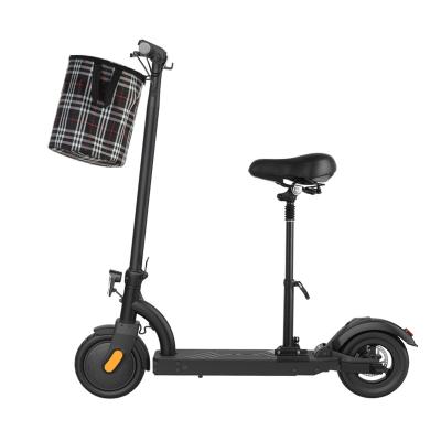 China Warehouse 30km h unisex european single wheel urban electric scooter with seat and basket for sale