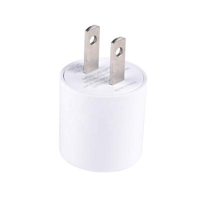 China Custom Fast Electronics Logo 5v 1a EU US Plug Adapter Mobile For Iphone For Android 1a Travel QC 3.0 Micro Wall Usb Charger for sale