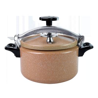 China Sustainable Sanding Finished Caldero Aluminum Cookware Jar With Aluminum Lid for sale