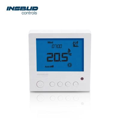 China Floor Heating System Room Control Unit Touch Screen Radiant Floor Heating Thermostat for sale