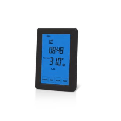 China Floor Heating System Touch Screen Electronic Programmable Thermostat For Heating Element for sale