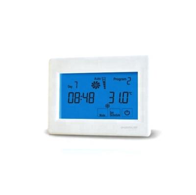 China Household Touch Screen 0-10v Fan Coil Thermostat for sale