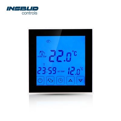 China Wifi Programmable System Display Underfloor Heating System Warm Touch LCD Floor Heat Thermostat for sale