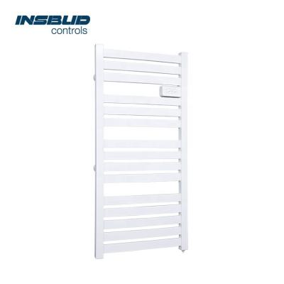 China White Hydronic Heated Towel Rail Bathroom Heated Towel Heater Ivory Heated Towel Rail Radiator for sale