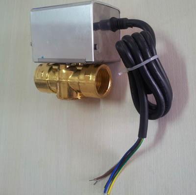 China Brass Material 2 Way Zone Brass Valve For Hot Water for sale