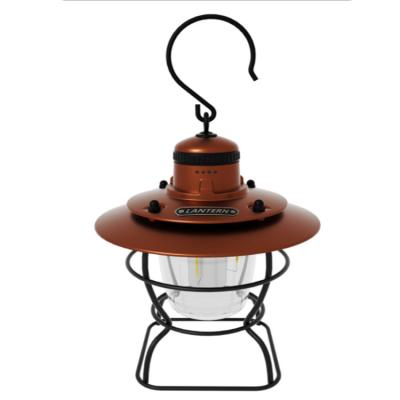 China Filament Residential Camping Lantern Led Retro Camp Lamp With Hook Usb Rechargeable for sale