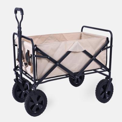 China Muti-function Shopping Service Pull Go Box Cart Garden Cart Folding Camping Wagon for sale