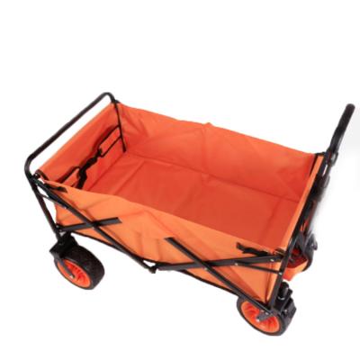 China Hand Held Outdoor Service Camping Trolley Cart Beach Folding Cart Portable Folding Shopping Cart for sale