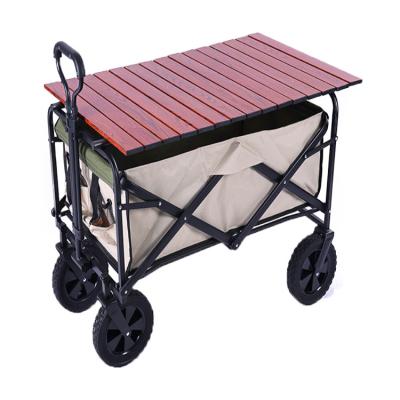 China Garden Trolley Collapsible Folding Trolley Heavy Duty Foldable Supermarket Beach Trolley Hand Muti-function for sale