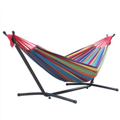 China Stainless Steel Outdoor Hanging Swinging Chair Hammock With Surface Stand for sale