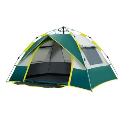 China Diagonal Bracing Type Cheap Outdoor Tents 6 Persons Tent Ultralight Waterproof Camping 2 Large Room for sale