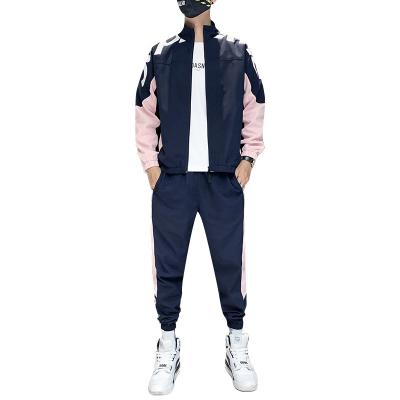 China Breathable Leisure Sports Fashion Long Sleeve Coat Anzug zum Joggen Men Jogging Man Jogging Set for sale