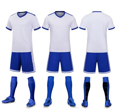 China Lightweight Sweat-absorbent Custom Sports Team Soccer Sets Quick-drying Panel Jersey for sale