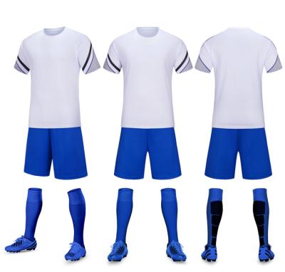 China Sets manufacturers custom sweat-absorbent, quick-drying, breathable, game team uniform, football singlet for sale