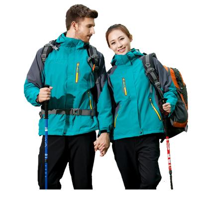 China Outdoor Anti-UV Mountaineering and Skiing Clothing with Handmade Men Ski Suits Waterproof and Windproof Riding Clothing for sale