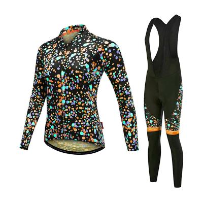 China Breathable Long Sleeved Women's Suit Roupas de ciclismo Women's Overall Cycling Cycling Jacket for sale