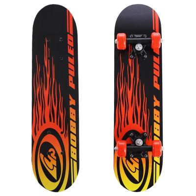 China Adult Men Brush Street Skateboard Professional Double Board Short Board Deformed Skateboard Custom for sale