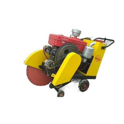 China Asphalt Cutting Depth Gasoline Engine Hand Push Concrete Road Cutter For Road Construction for sale