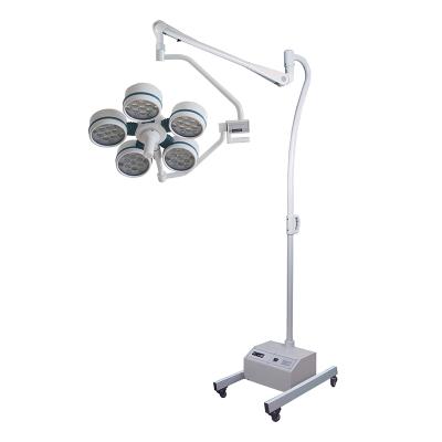 China Portable Light Portable Theater Medical Shadowless LED Mobile Surgery Battery LED Operation Room Equipment Metal Hospital Surgical Lamp for sale