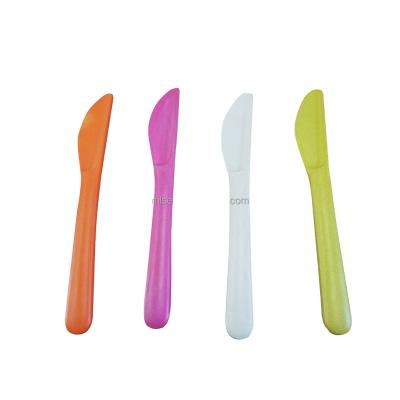 China Eco - Friendly Colorful Bamboo Fiber Knife For Kids for sale