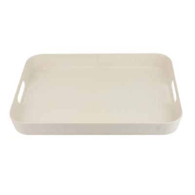 China Sustainable MLS Fiber Food Container Restaurant Oval Bamboo Food Tray for sale