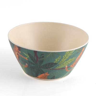 China MLS Eco - Friendly Sustainable Food Container Bamboo Fiber Salad Bowl for sale