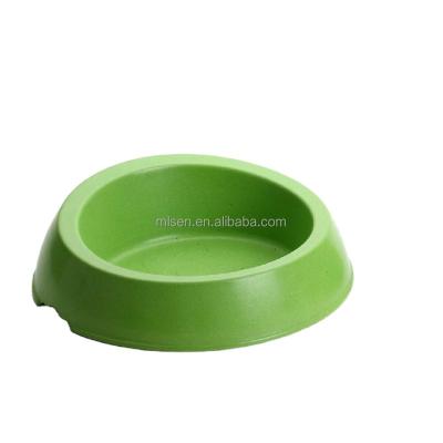 China Good Quality Sustainable Customer Printed Bamboo Fiber Bowl For Dog for sale