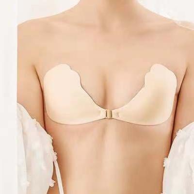 China Comfortable Nipple Covers Nipple Adhesive Strapless Reusable Invisible Sexy Bra Women Push Up Bra Underwear Accessories Wholesale for sale